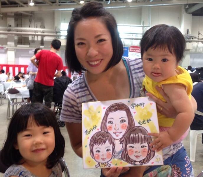 似顔絵イベント・企業イベント対応の出張似顔絵イベントサービス