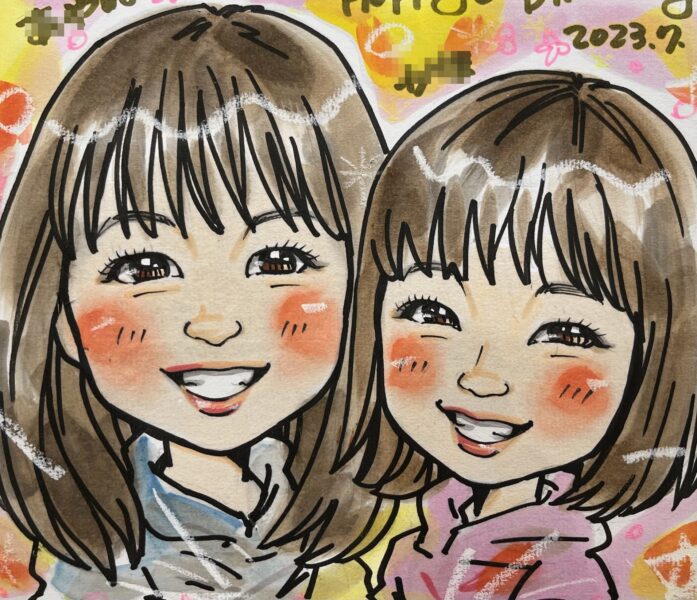 似顔絵師探す　大阪。京都、人気