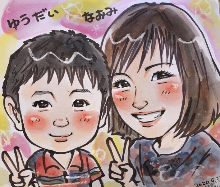 似顔絵師探す・人気・大阪府・京都。出張