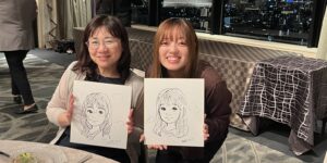 似顔絵イベント早書き・即席似顔絵