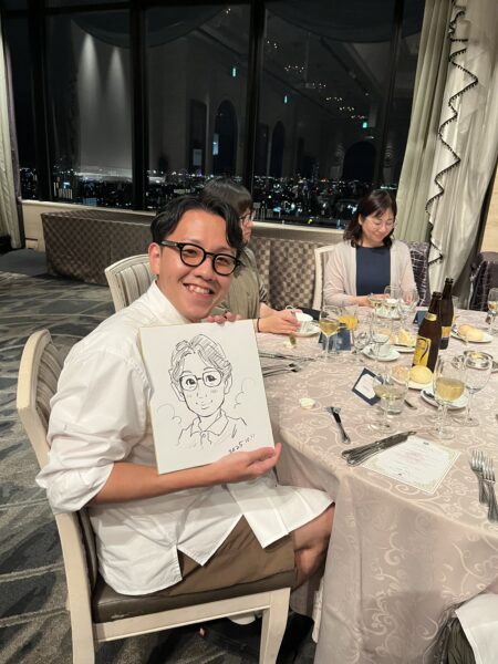 似顔絵イベント・早書き