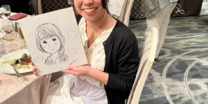 出張似顔絵イベント