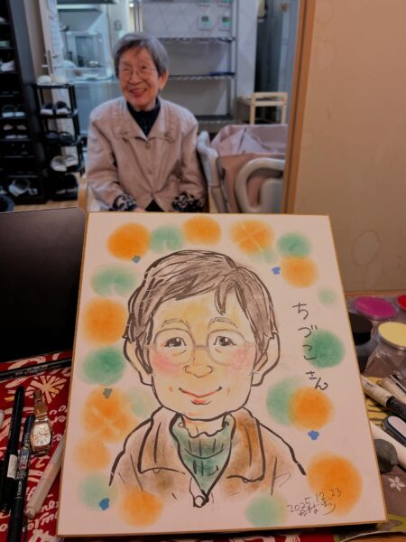 似顔絵イベント・大阪・関西・京都。滋賀