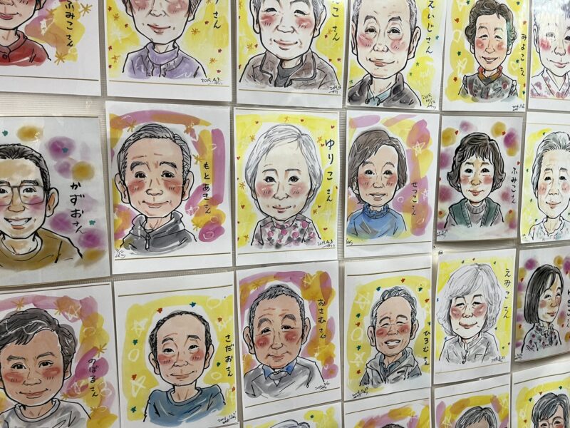 似顔絵師を呼ぶには　似顔絵師出張　イベント