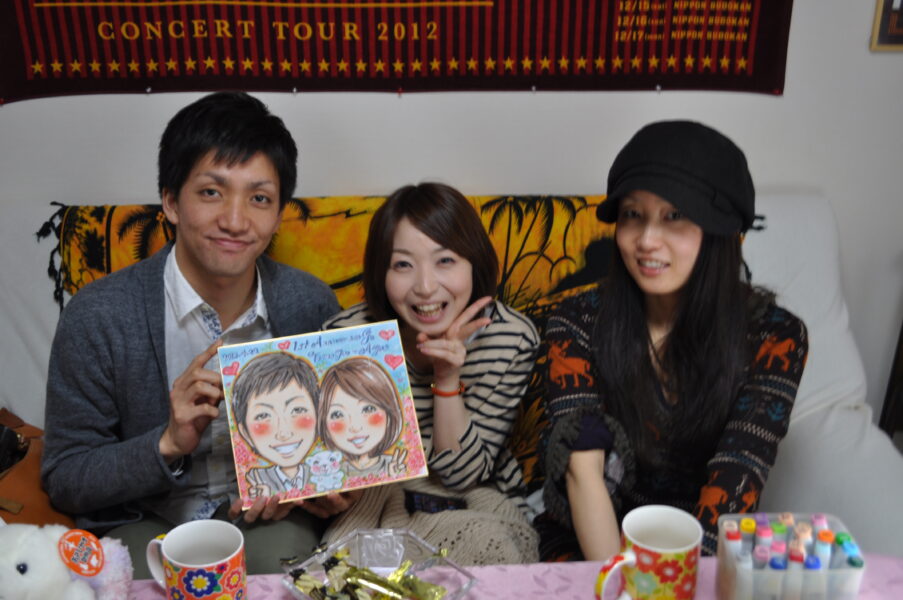 出張似顔絵イベント・似顔絵師を呼ぶには・大阪