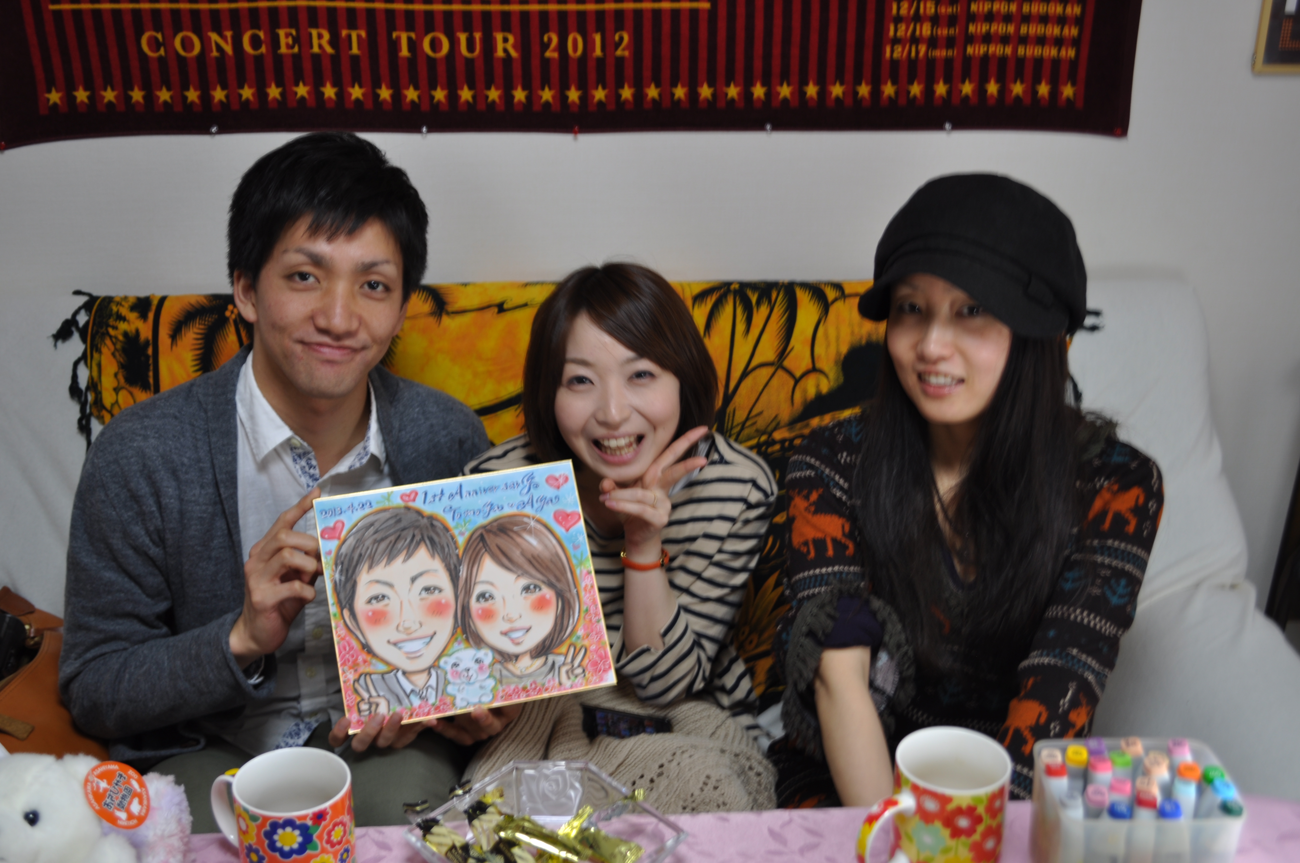 出張似顔絵イベント・似顔絵師を呼ぶには・大阪