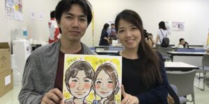 出張似顔絵イベント料金・大阪・関西・寝屋川市