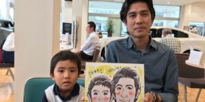 出張似顔絵イベント・大阪・関西・寝屋川市