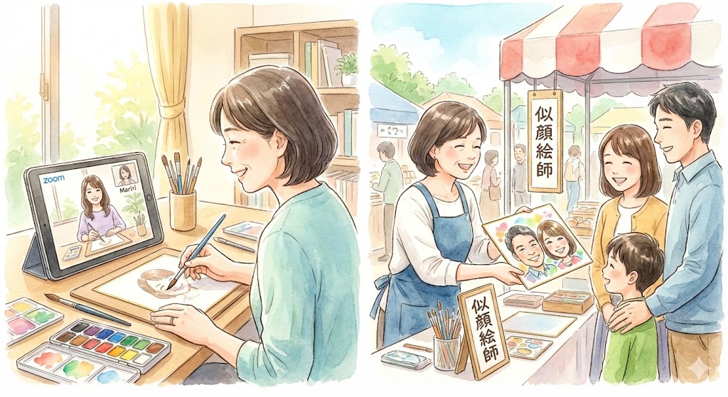 プロ絵師になるには? 似顔絵師になる方法