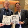 東京・六本木グランド ハイアット 東京での企業展示会・出張似顔絵イベント