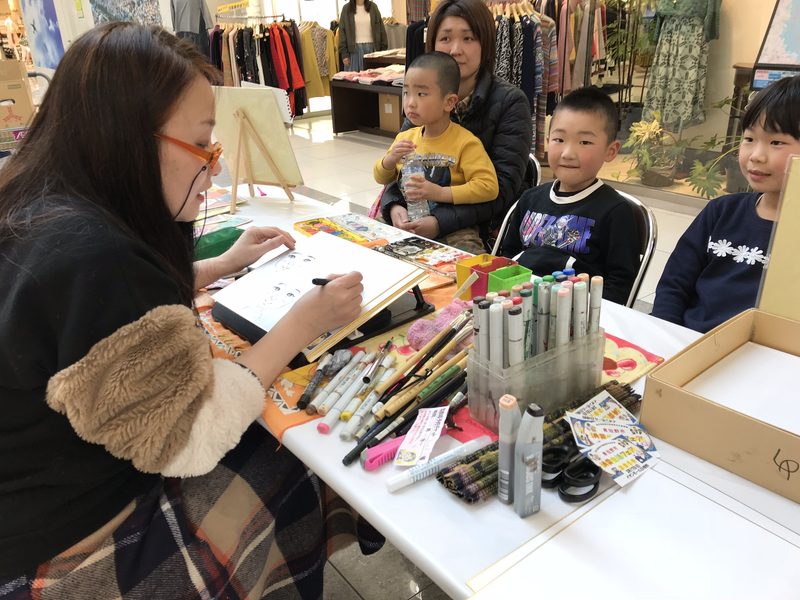 企業のクリスマスパーティーで楽しめる似顔絵イベント