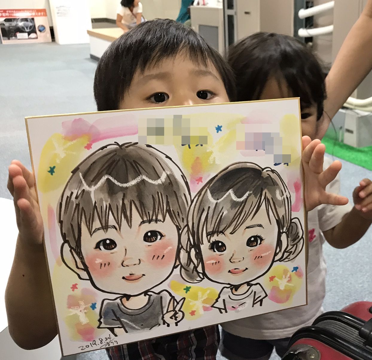クリスマスイベントにおすすめの出張似顔絵｜田村まりりの似顔絵のお店